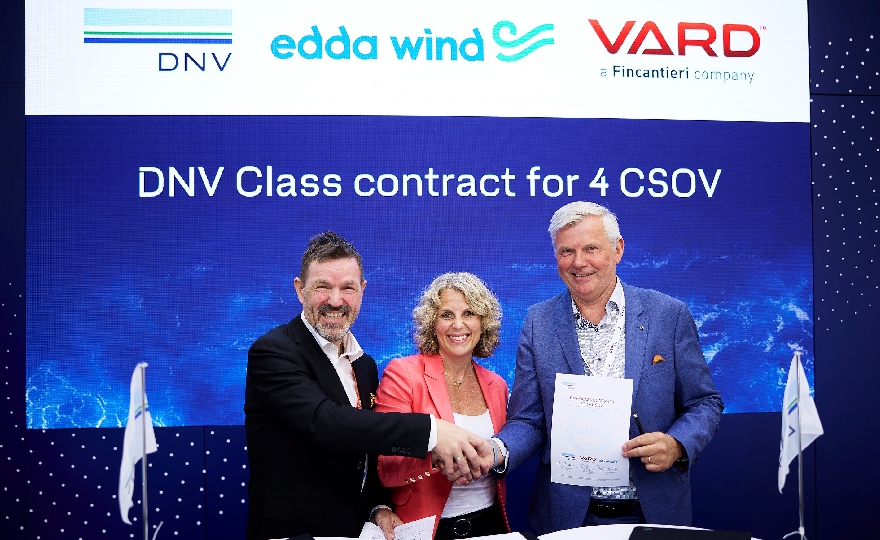 DNV to class next generation commissioning service operation vessels supporting the offshore wind industry  